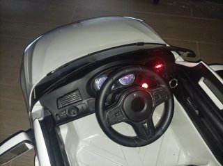 Coche Eléctrico Infantil BMW Blanco