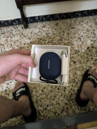 Auriculares Huawei Azul Marino y Plateado