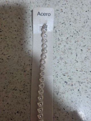Pulsera Acero con Circonitas