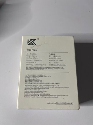 ZS10 Pro X ¡NUEVOS A ESTRENAR! Auriculares IEM