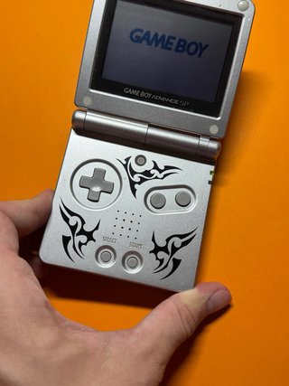 Nintendo GameBoy Advance SP Tribal