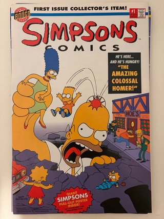 Colección los Simpson – Bongo comics USA 1993