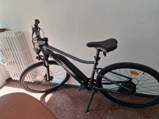 Bicicleta Eléctrica Gris