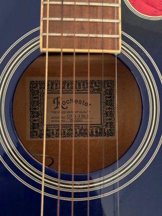 Guitarra Electroacústica Rochester CFG-3 BLS