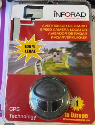 18€ Avisador Radares GPS INFORAD V3 Nuevo