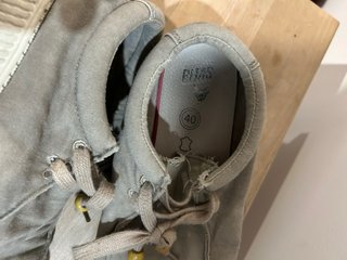 Mocasines Pitas Niños Gris/ Beige