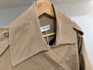 Chaqueta oversize Safari Mango Beige