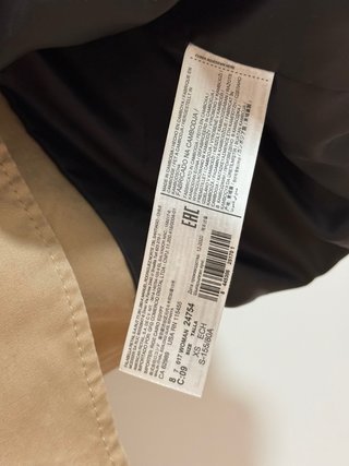 Chaqueta oversize Safari Mango Beige