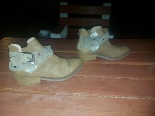 Botines Janent Piel Marrones Talla 36