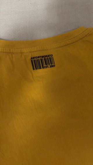 Camiseta Antony Morato Talla S Amarilla