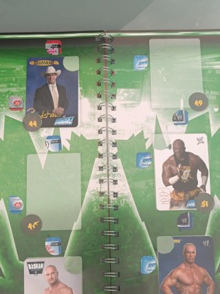 Album Carte card Wrestling Vintage