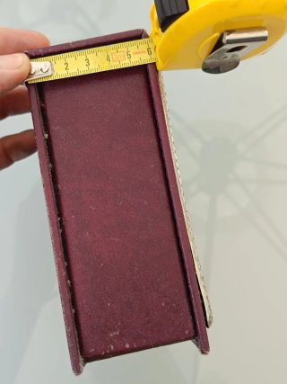 Portagioie vintage argento