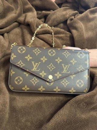 Borsa Louis Vuitton marrone