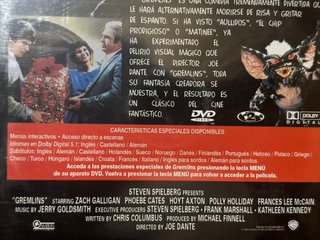 Gremlins 1 y 2 DVD (Español) Nuevas precintadas