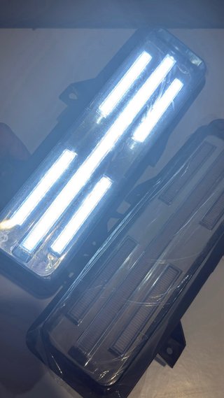Par de piscas LED Chevrolet