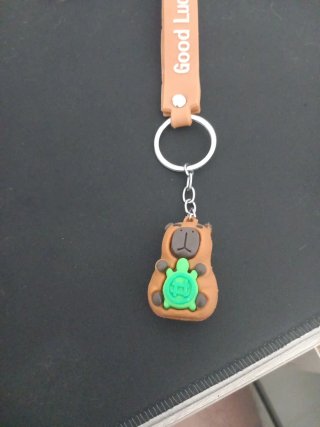Llaveros de goma variados
