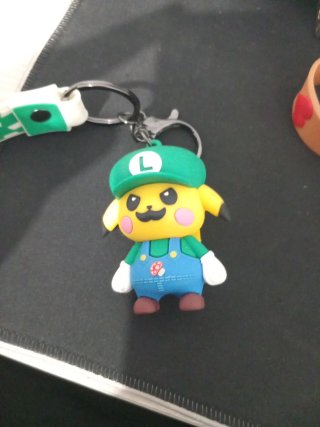 Llaveros de goma variados