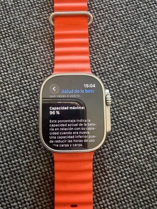 Apple Watch Ultra 2 Naranja/Plata
