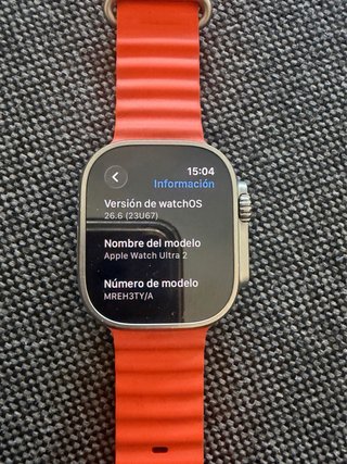 Apple Watch Ultra 2 Naranja/Plata