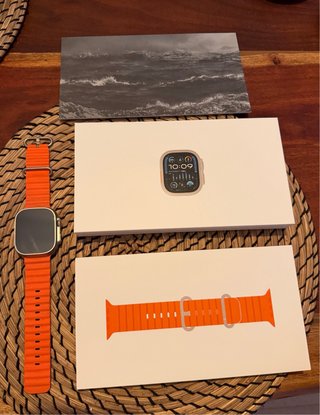 Apple Watch Ultra 2 Naranja/Plata