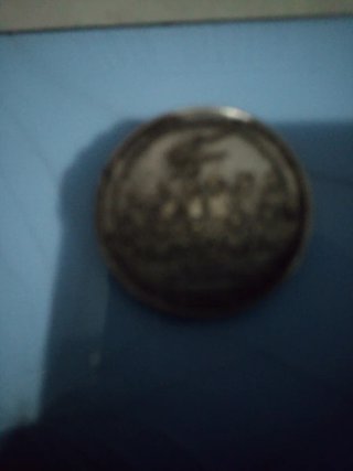 Moneda Conmemorativa Real Madrid Plata