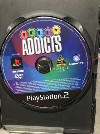 PlayStation 2 Telly Addicts Ubisoft PAL