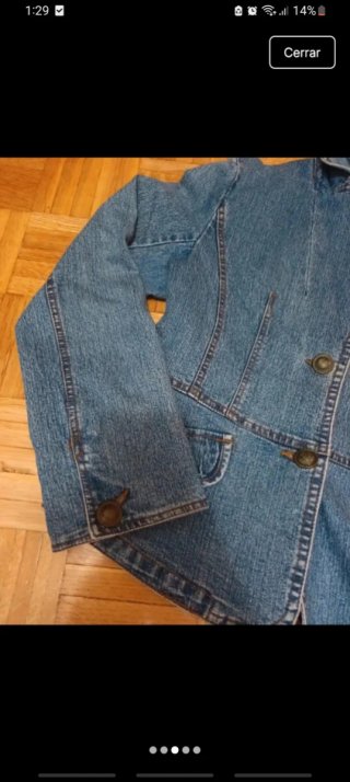 Chaqueta vaquera elegante