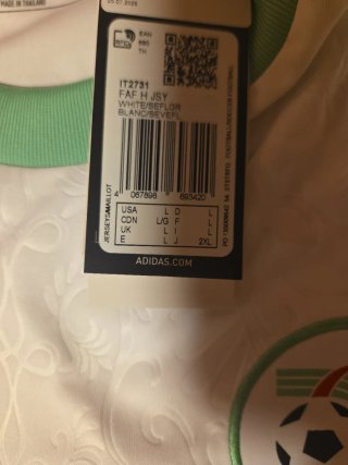 Camiseta Adidas Argelia Talla L