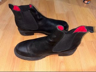 Botines unisex negros