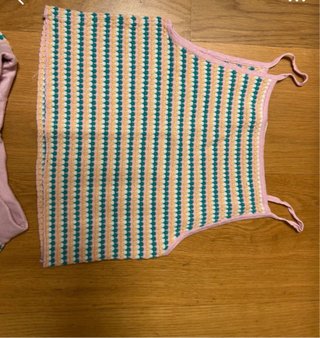 Conjunto Top y Shorts Verano Rayas