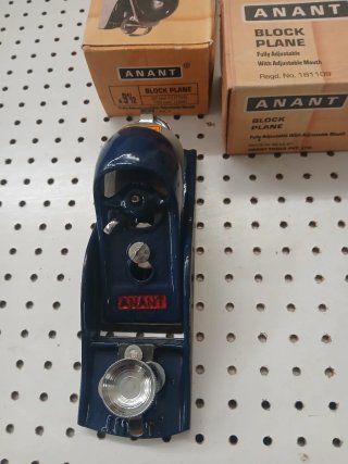 Garlopita Anant Block Plane.Producto vintage nuevo