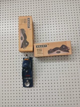 Garlopita Anant Block Plane.Producto vintage nuevo