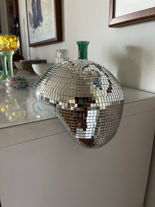 Bola de discoteca derretida Home chic decor