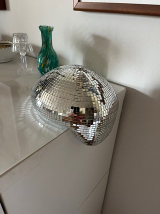 Bola de discoteca derretida Home chic decor