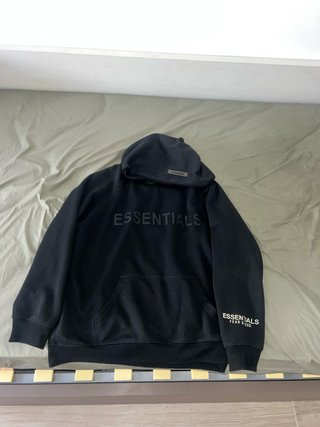 Sudadera Essentials Negra