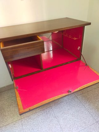 Mobile Bar TV Vintage