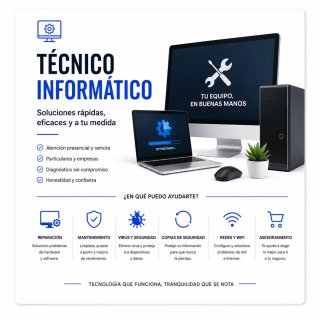 Técnicco informático, rreparaciones