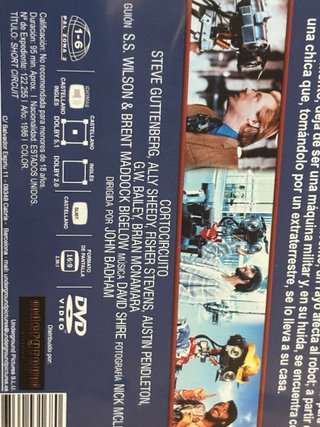 DVD Cortocircuito (Short Circuit)