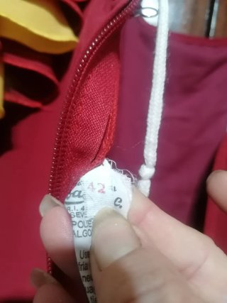 Traje Flamenca Volantes Rojo y Amarillo