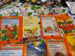 Diez libros barco vapor