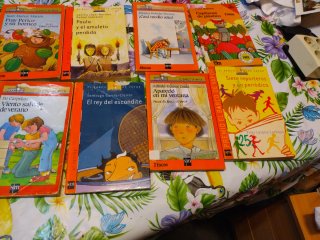 Diez libros barco vapor