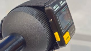 Seiko S229 Runners Pulsemeter Cronógrafo Digital