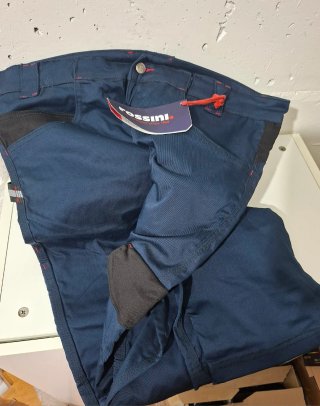 Pantalón de trabajo Rossini Azul y Negro XL