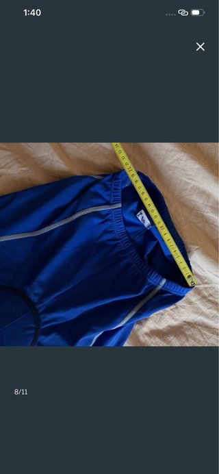 Culotte corto Spiuk sin tirantes azul NUEVO size S