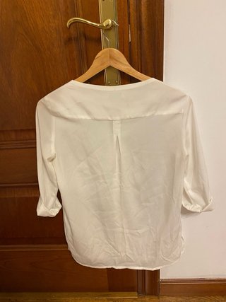 Blusa blanca talla S