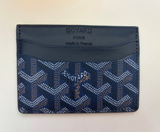Portacarte Goyard Saint Sulpice Blu