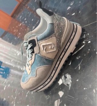 Liu Jo Scarpe Donna Blu/Argento