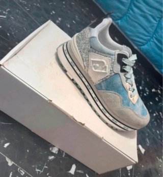 Liu Jo Scarpe Donna Blu/Argento