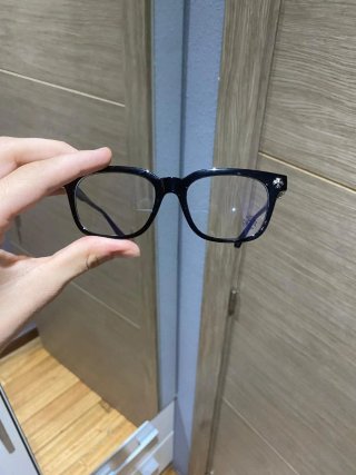 Gafas Chrome Hearts Negras y Plateadas