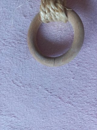 Colgante lavanda muñeca rústico